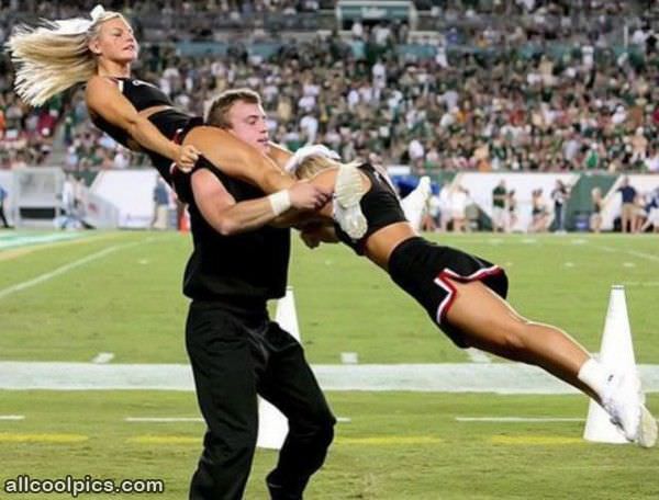 Cool Cheerleading Move