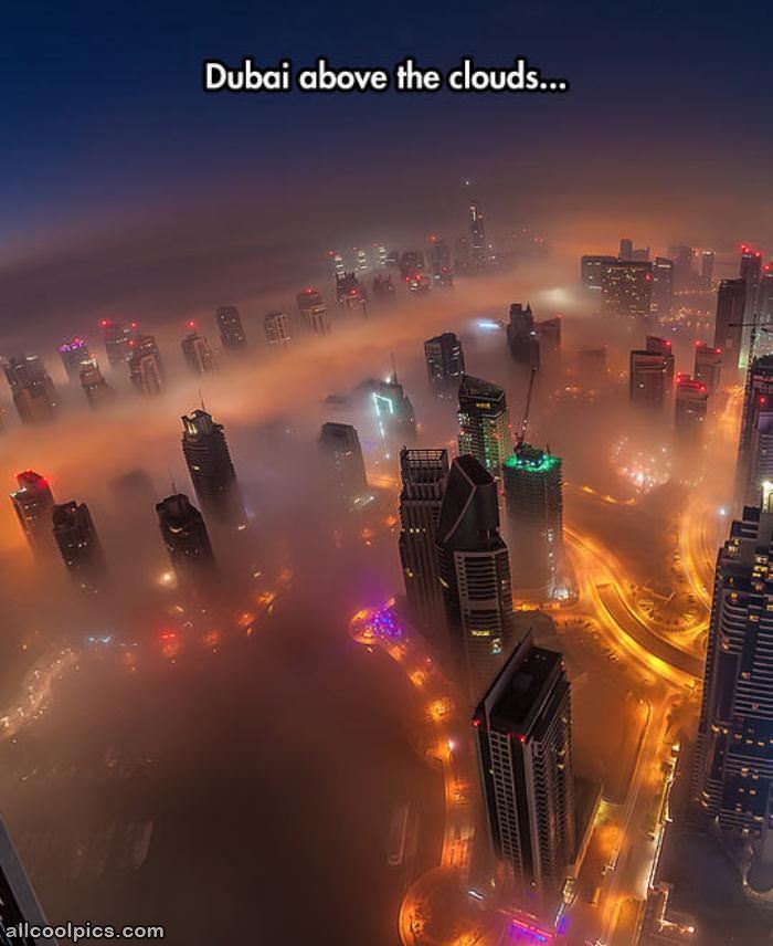 Dubai Above The Clouds