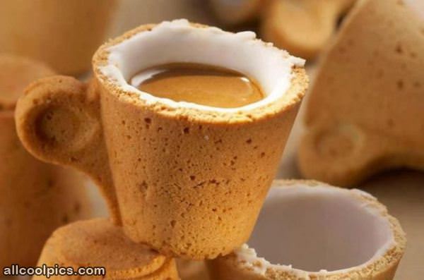 Edible Coffee Cup
