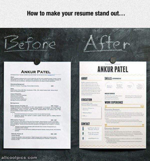 Make Your Resume Stand Out