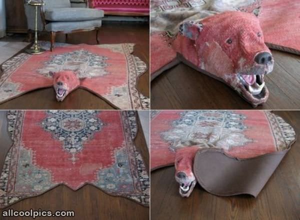 Oriental Bear Rug