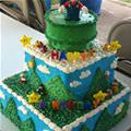 Amazing Mario Birthday Cake