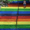 Cool Rainbow Stairs