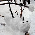Cool Snowman Weight Lifting