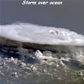 Cool Storm Over The Ocean