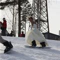 Snowboard Bride