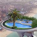 Very Cool Roof Top Pool Setup